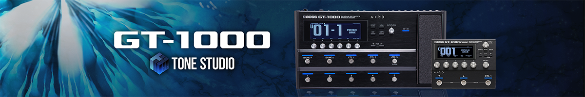 GT-1000のライブセット一覧 | BOSS TONE CENTRAL